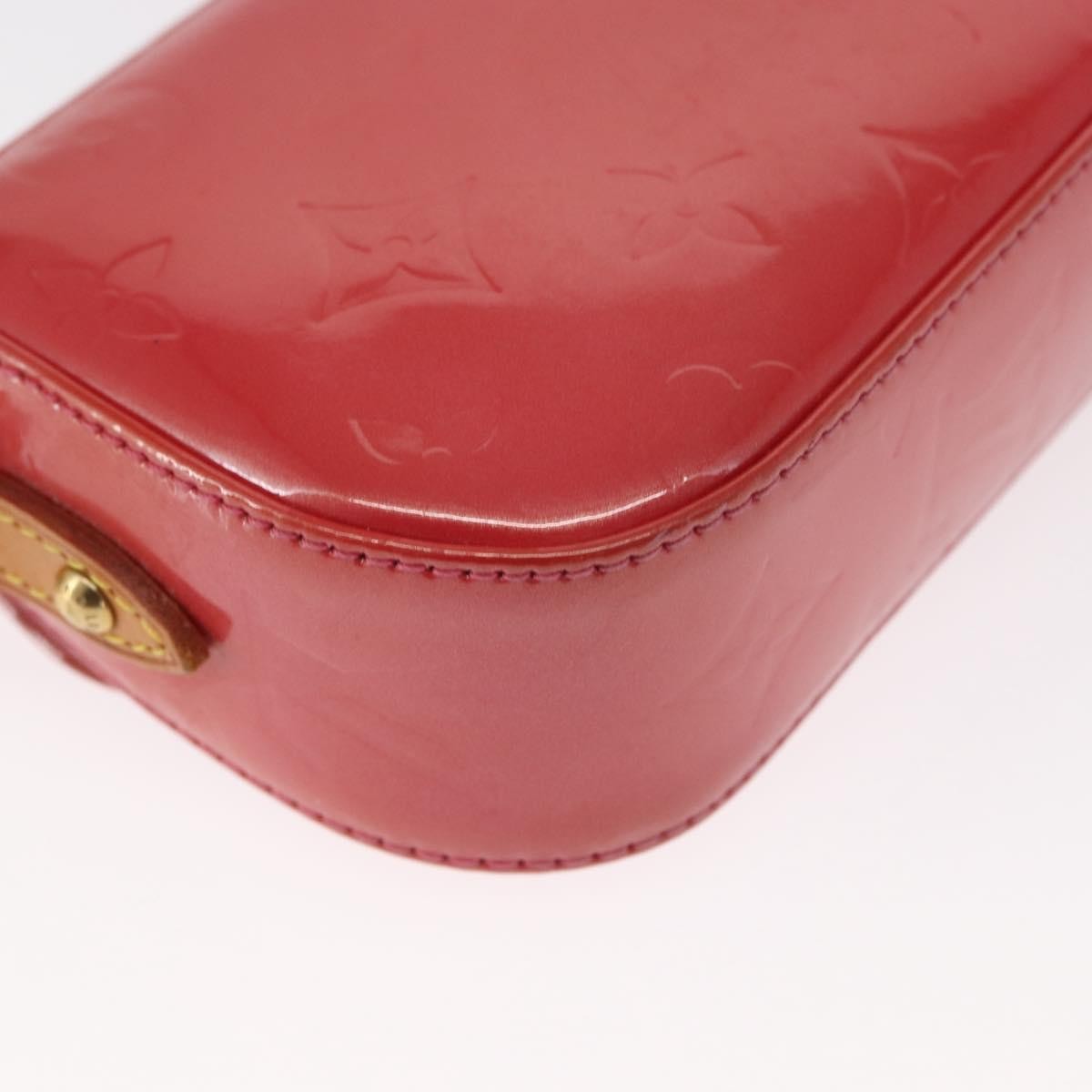 Louis Vuitton Malibu Street Handbag Monogram Vernis, RED, PATENT_LEATHER, Shoulder bag