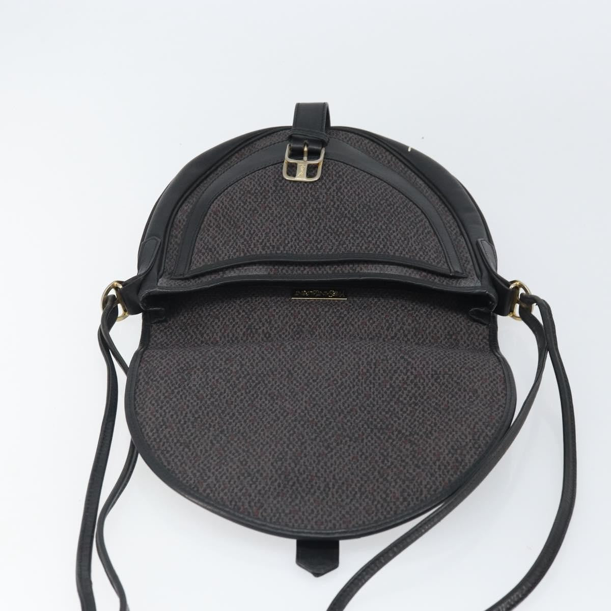 Saint Laurent Vintage Shoulder Bag Canvas, GRAY, CANVAS, Shoulder bag