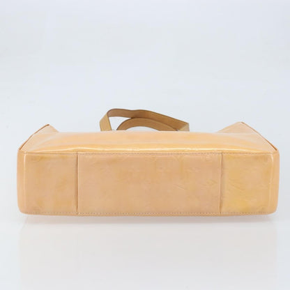 Louis Vuitton Columbus Handbag Monogram Vernis, Beige, Patent Leather, Tote Bag