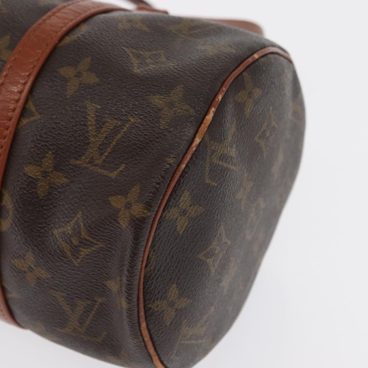 Louis Vuitton Papillon Handbag Monogram Canvas, BROWN, CANVAS, Handbag