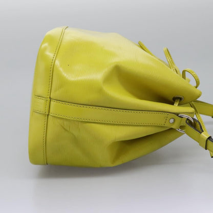 Louis Vuitton Petit Noe Handbag Epi Leather, Green, Leather, Shoulder Bag