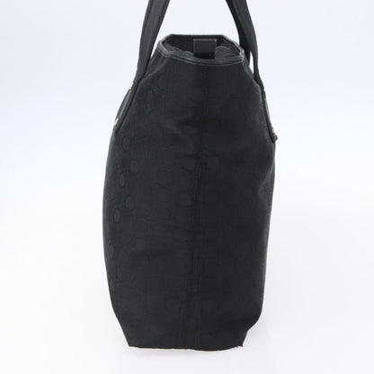 Salvatore Ferragamo Gancini Tote Gancini Canvas, BLACK, CANVAS, Tote bag