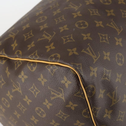 Louis Vuitton Keepall Bag Monogram Canvas, BROWN, CANVAS, Travel bag