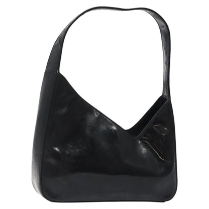 Prada Vintage Shoulder Bag Leather, BLACK, PATENT_LEATHER, Shoulder bag