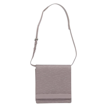 Louis Vuitton Biarritz Shoulder Bag Epi Leather, Purple, Leather, Clutch