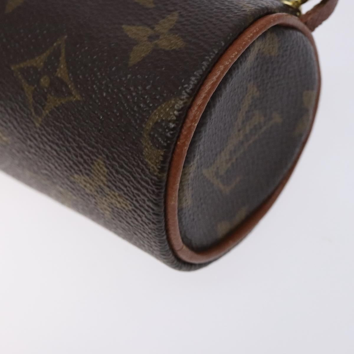 Louis Vuitton Papillon Pochette Monogram Canvas, BROWN, CANVAS, Handbag