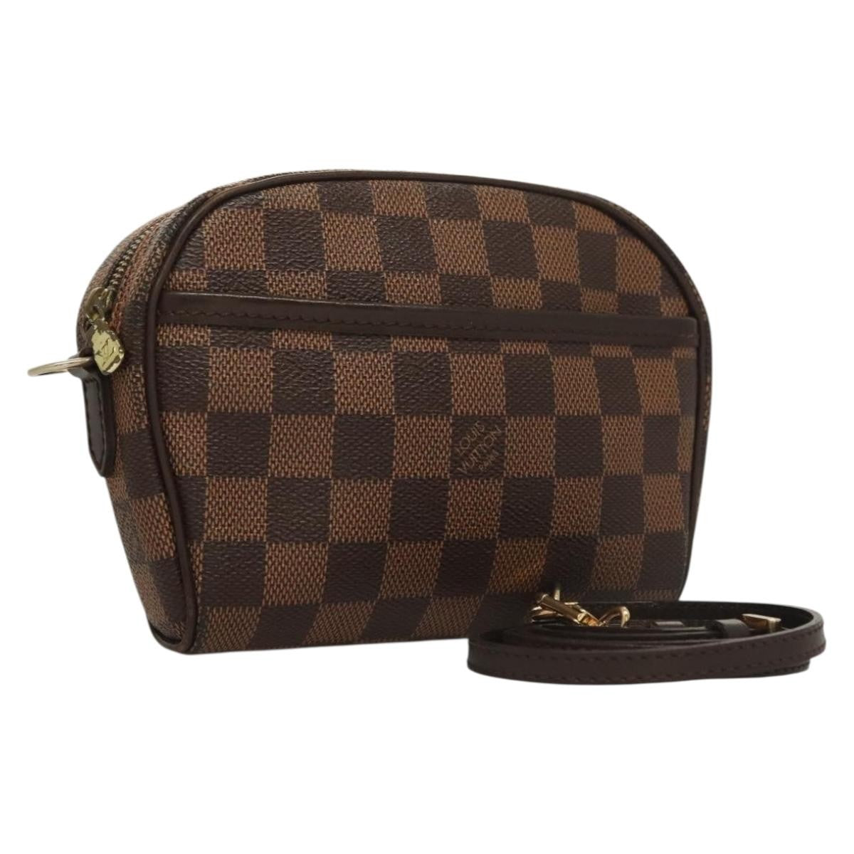 Louis Vuitton Ipanema Handbag Damier, BROWN, CANVAS, Shoulder bag