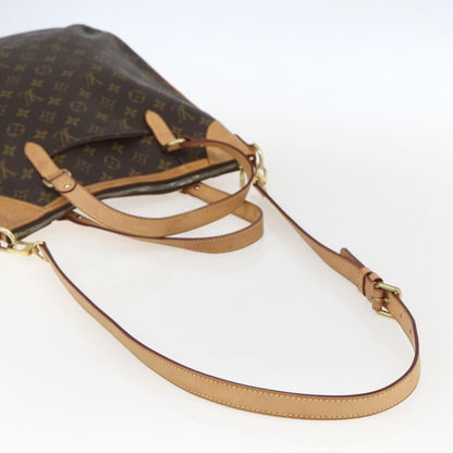 Louis Vuitton Odeon Handbag Monogram Canvas, Brown, Canvas, Shoulder Bag