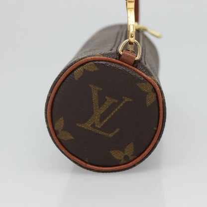 Louis Vuitton Papillon Pochette Monogram Canvas, BROWN, CANVAS, Clutche & pouche