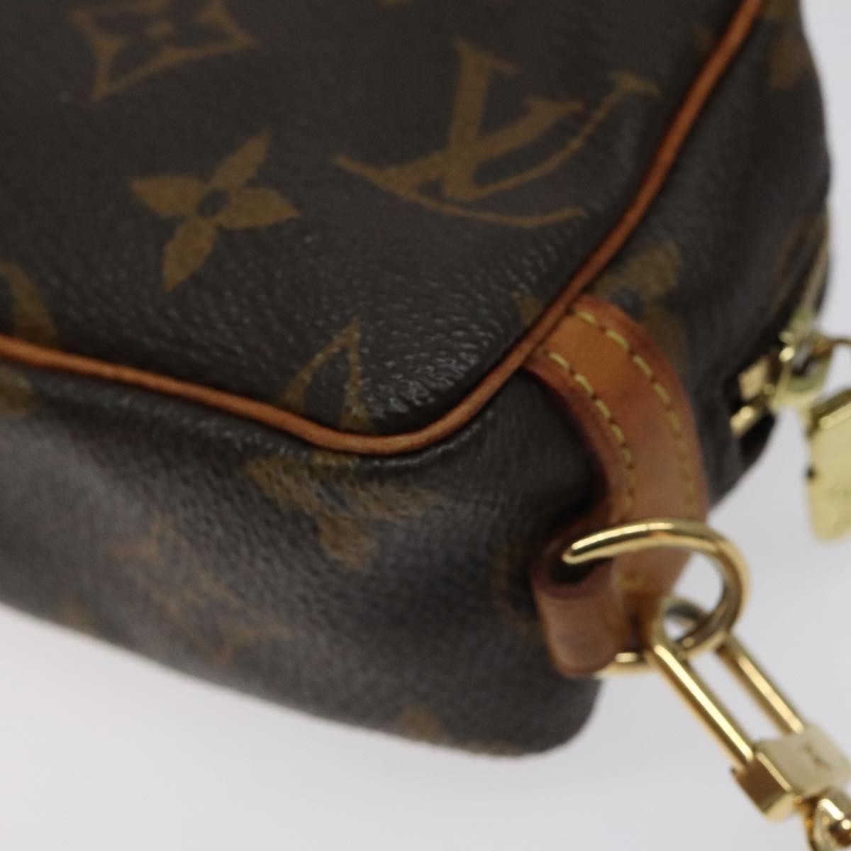 Louis Vuitton Wapiti Trousse Pouch Monogram Canvas, BROWN, CANVAS, Clutche & pouche