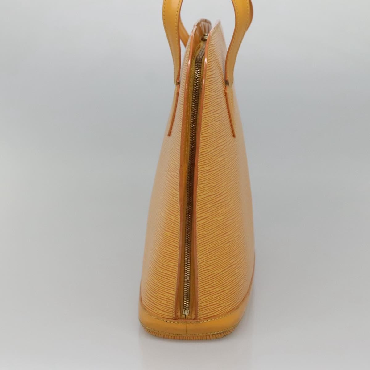 Louis Vuitton Lussac Handbag Epi Leather, YELLOW, LEATHER, Shoulder bag