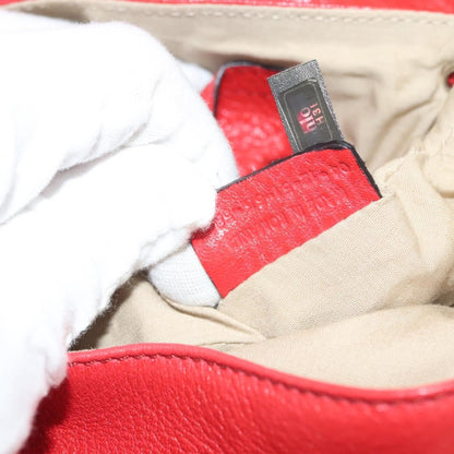 Chloe Lily Handbag Leather, RED, LEATHER, Handbag