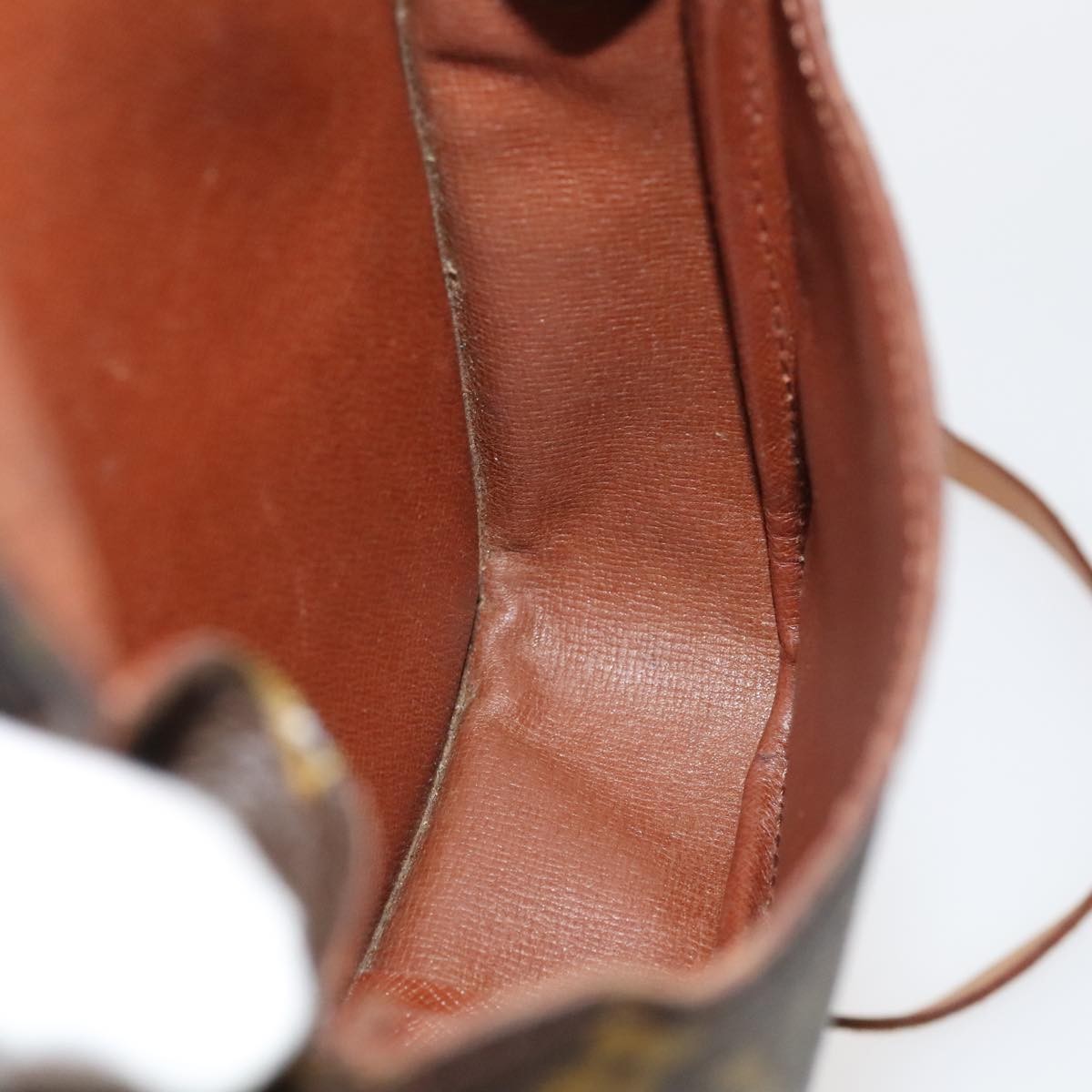 Louis Vuitton Cartouchiere Handbag Monogram Canvas, BROWN, CANVAS, Handbag