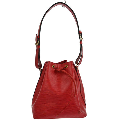 Louis Vuitton Noe Handbag Epi Leather, Red, Leather, Shoulder Bag