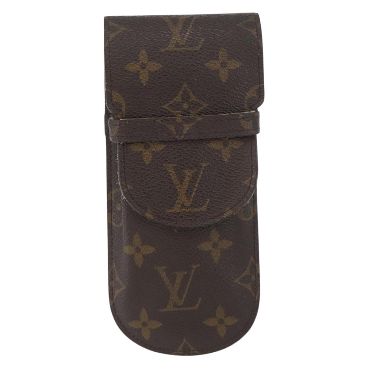 Louis Vuitton Etui à lunette Canvas, Brown, Canvas, Wallet
