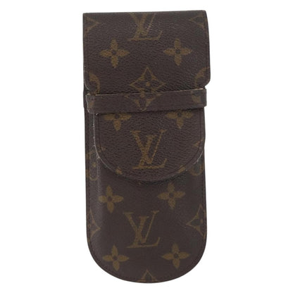 Louis Vuitton Etui à lunette Canvas, Brown, Canvas, Wallet