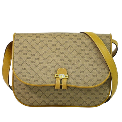 Gucci GG Marmont Pouch Crossbody Bag Leather, BEIGE, CANVAS, Crossbody bag