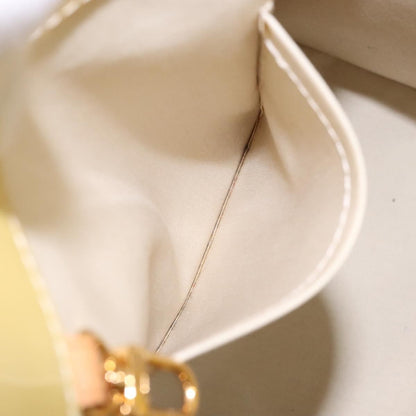 Louis Vuitton Catalina Handbag Monogram Vernis, YELLOW, PATENT_LEATHER, Tote bag