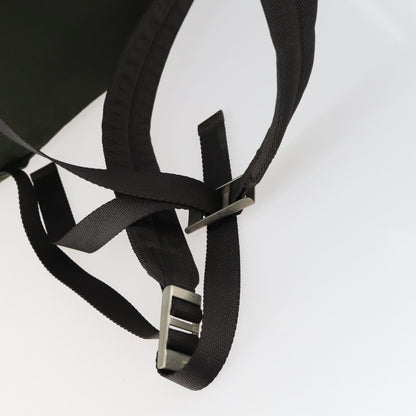 Prada Double Front Pocket Backpack Tessuto, KHAKI, NYLON, Backpack