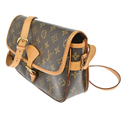 Louis Vuitton Sologne Handbag Monogram Canvas, BROWN, CANVAS, Shoulder bag