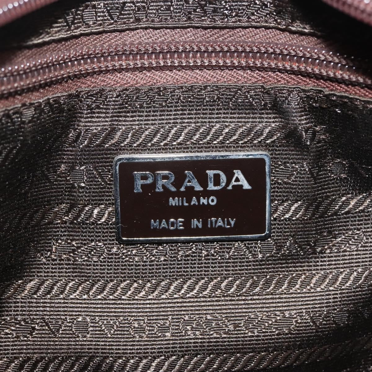 Prada Vintage Handbag Tessuto, Khaki, Nylon, Handbag