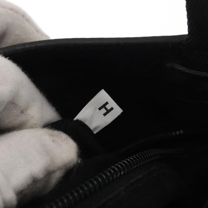 Prada Vintage Tote Leather, BLACK, LEATHER, Tote bag