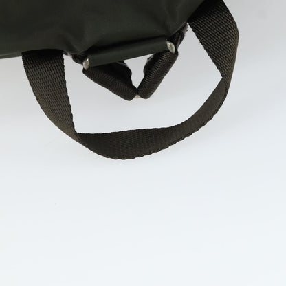 Prada Double Front Pocket Backpack Tessuto, KHAKI, NYLON, Backpack
