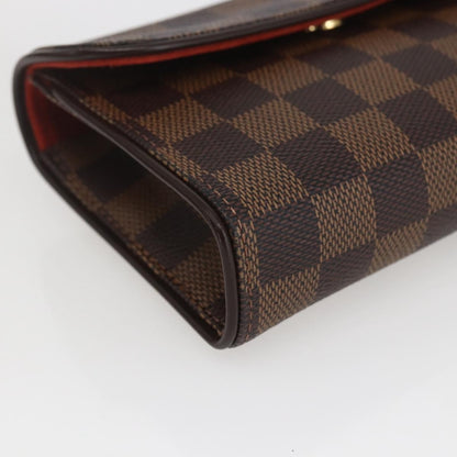 Louis Vuitton Florentine Waist Bag Damier Canvas, Brown, Canvas, Clutch