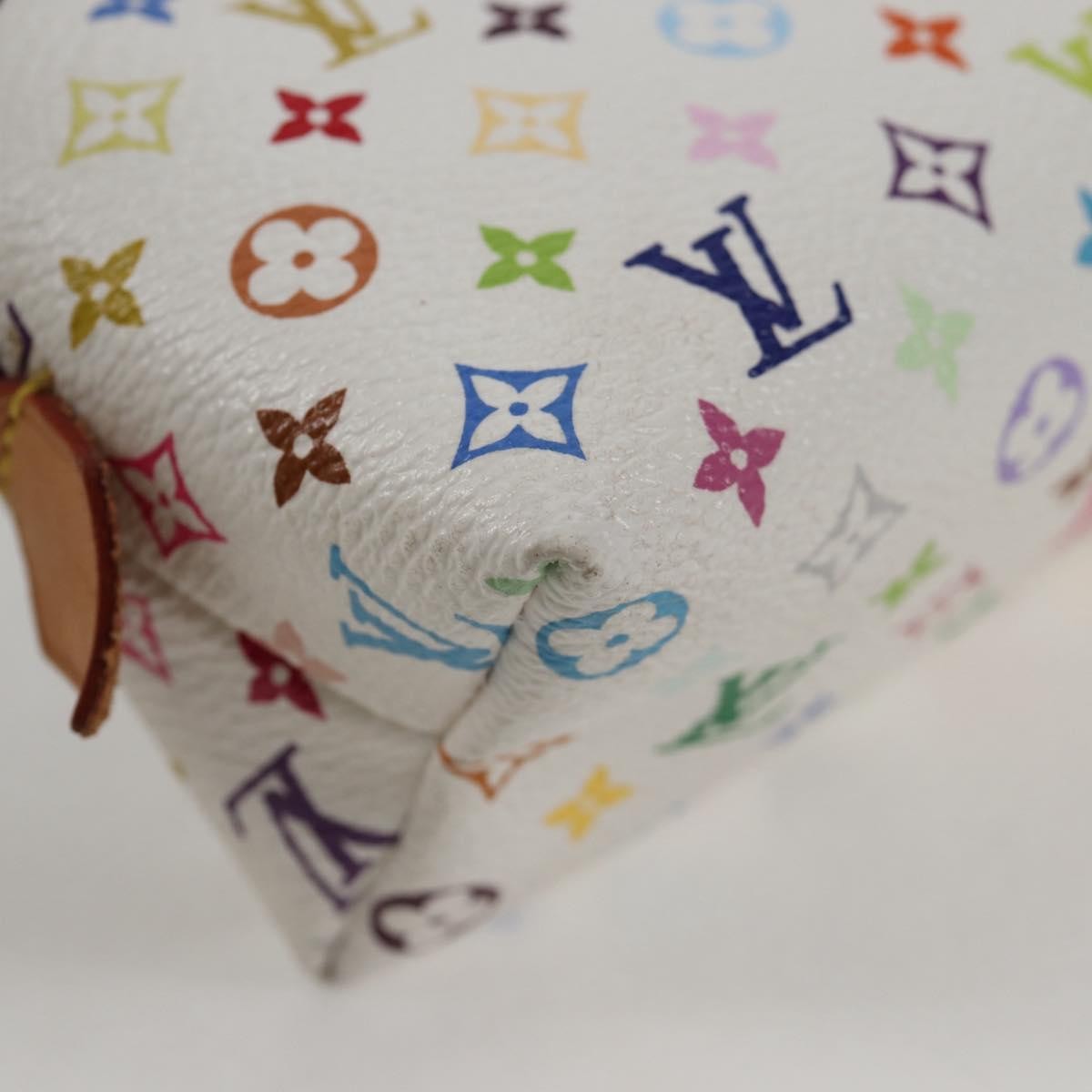 Louis Vuitton Cosmetic Pouch Monogram Canvas, WHITE, CANVAS, Toiletry Case