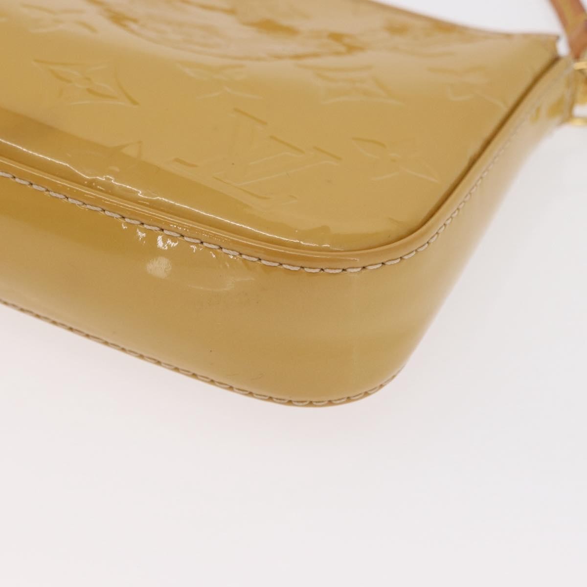 Louis Vuitton Pochette Accessoires NM Monogram Vernis, YELLOW, PATENT_LEATHER, Clutche & pouche