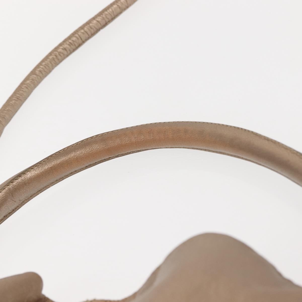 Salvatore Ferragamo Miss Vara Hobo Leather, GOLD, LEATHER, Handbag