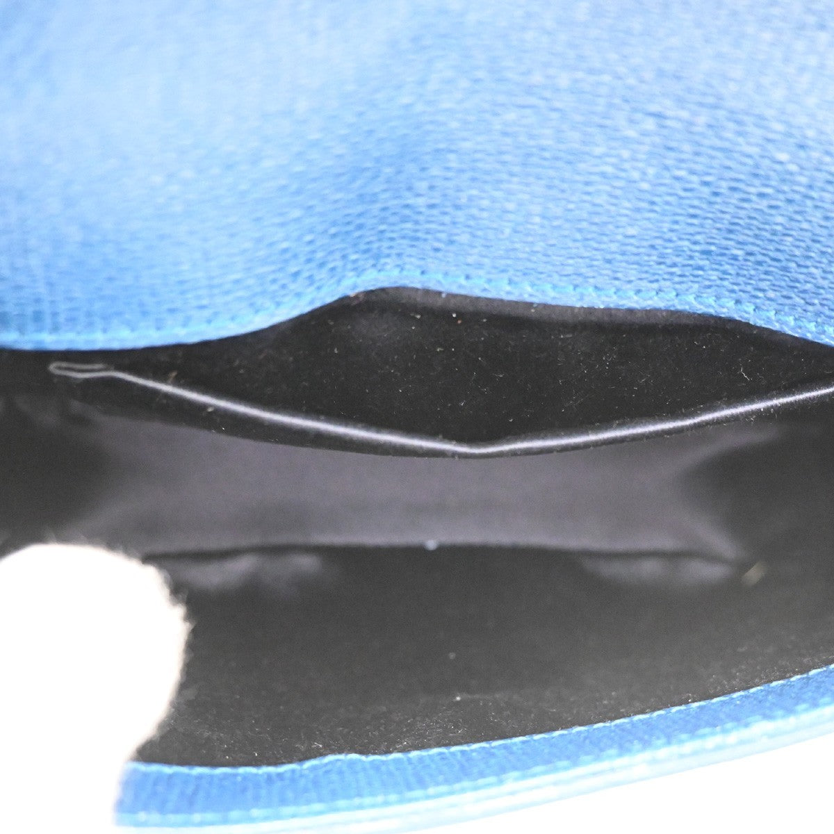 Saint Laurent Chyc Flap Bag Leather, NAVY, LEATHER, Shoulder bag