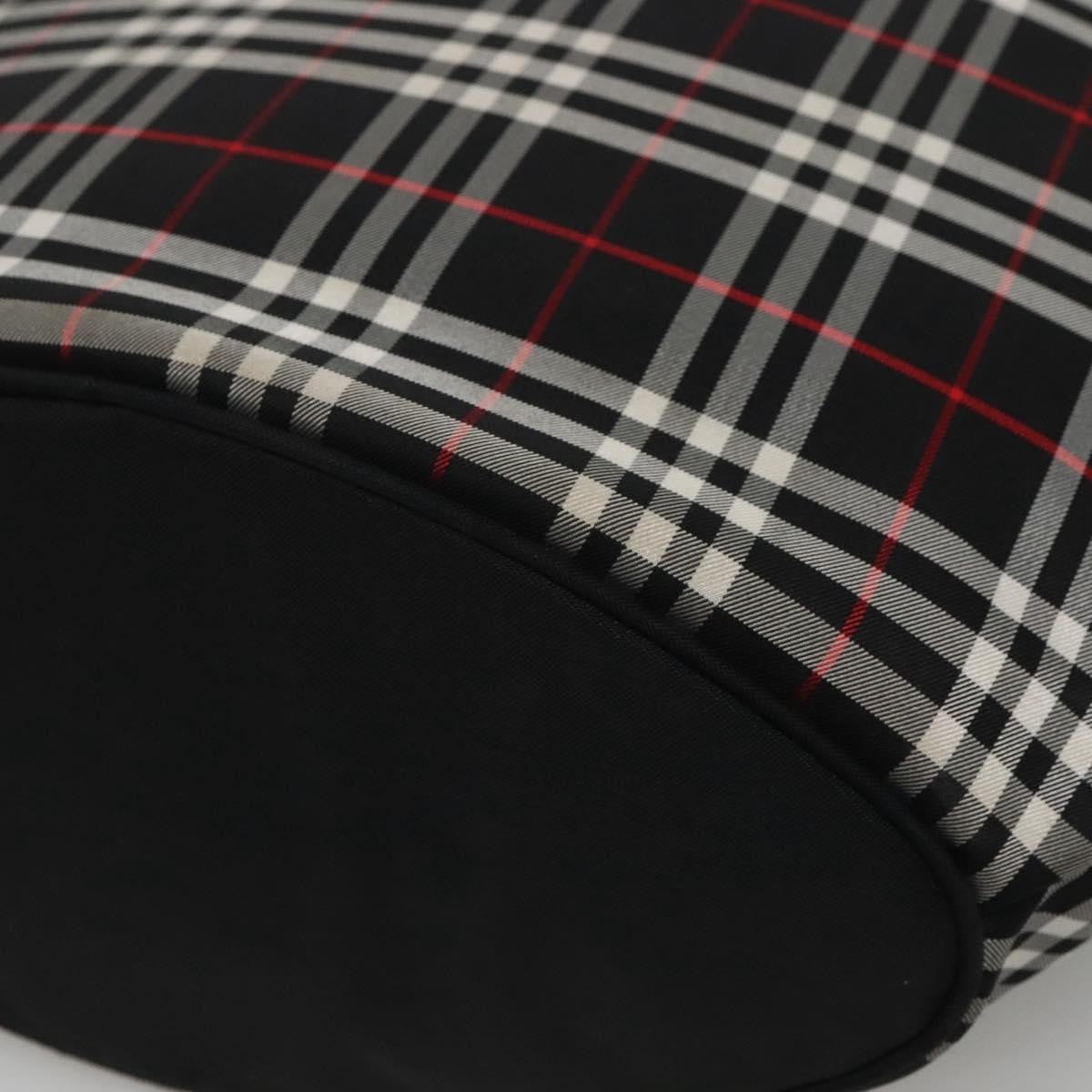 Burberry Nova Check Tote Nylon, BLACK, NYLON, Tote bag