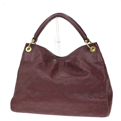 Louis Vuitton Artsy Handbag Monogram Empreinte Leather, RED, LEATHER, Shoulder bag