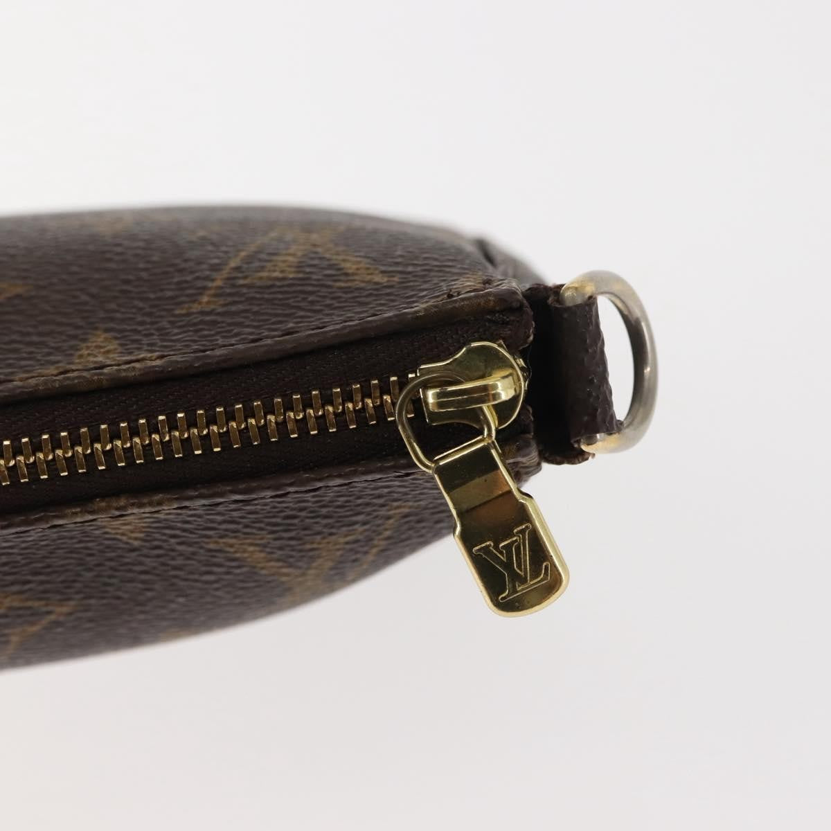 Louis Vuitton Pochette Accessoires NM Monogram Canvas, BROWN, CANVAS, Clutche & pouche