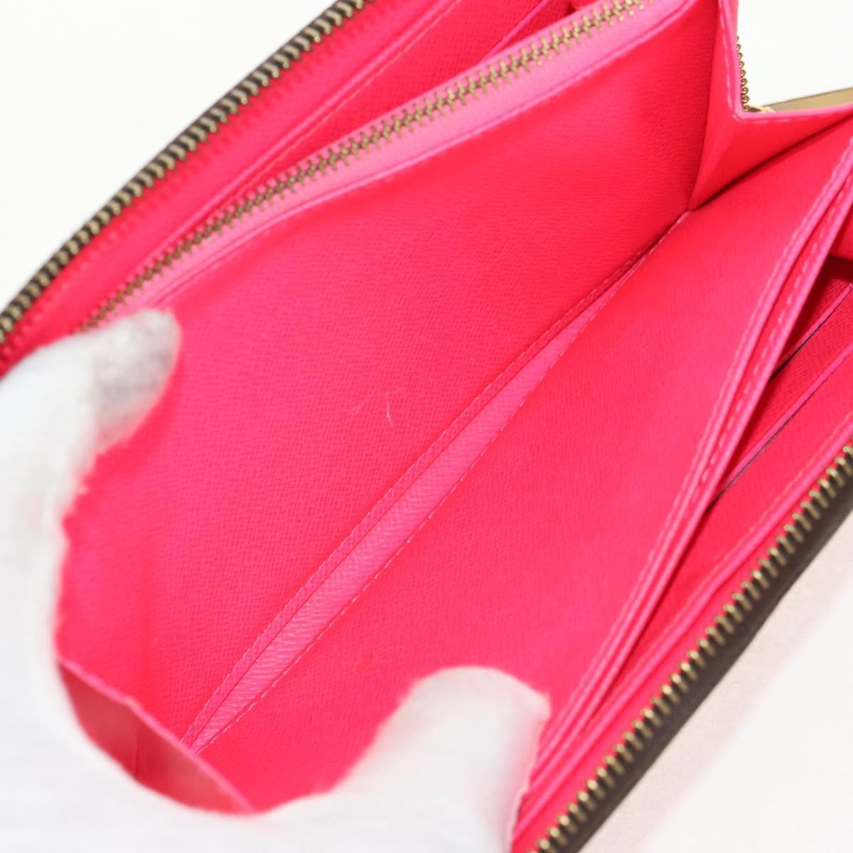 Louis Vuitton Zippy wallet Canvas, PINK, CANVAS, Wallets