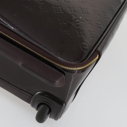 Louis Vuitton Pegase Luggage Monogram Vernis, BROWN, PATENT_LEATHER, Travel bag