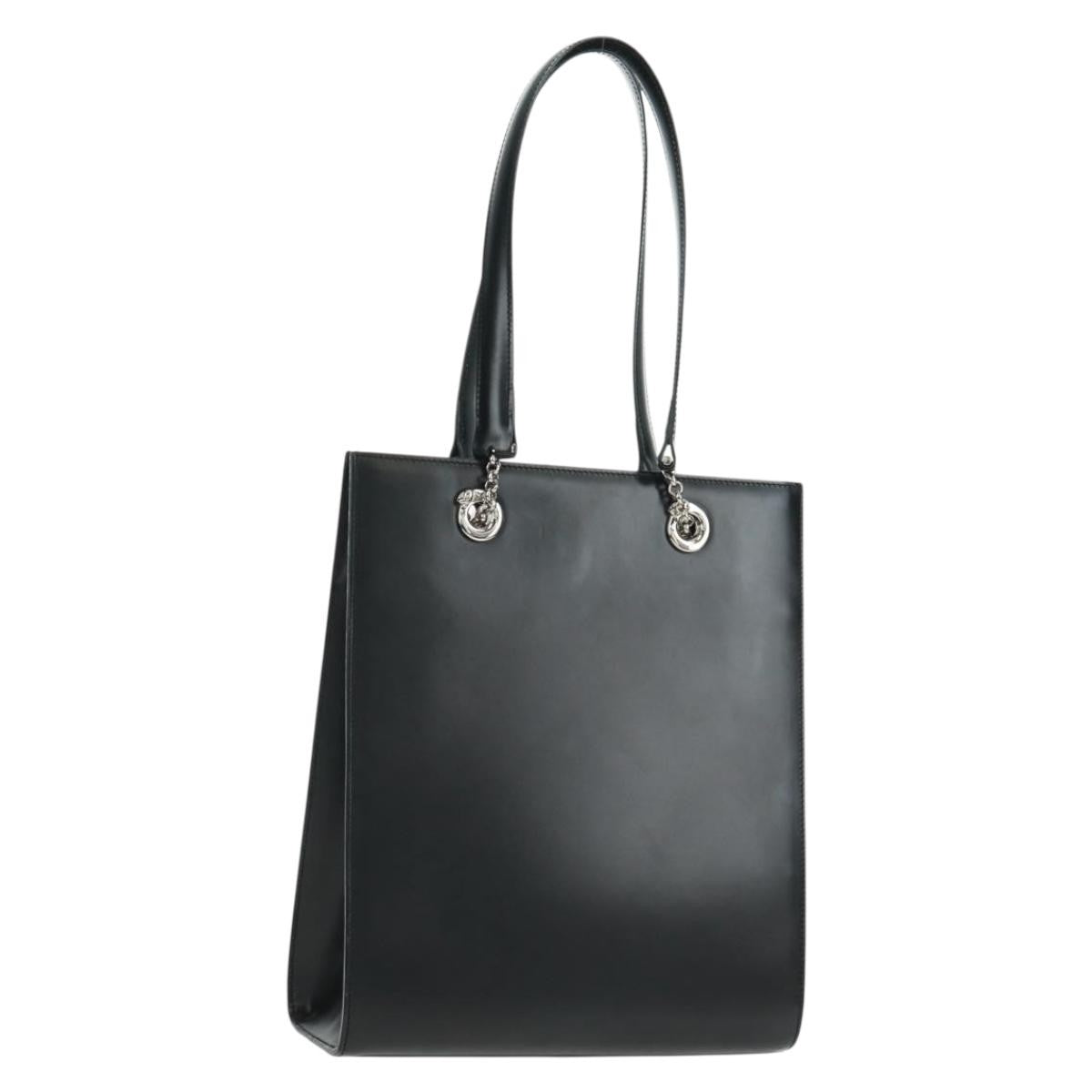cartier Panthère Handbag Leather, Black, Leather, Handbag