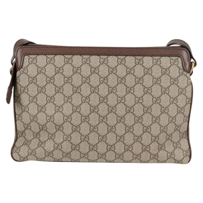 Gucci Ophidia Zip Shoulder Bag GG Coated Canvas, BEIGE, CANVAS, Shoulder bag