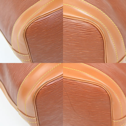 Louis Vuitton Noe Handbag Epi Leather, BROWN, LEATHER, Shoulder bag