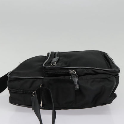 Prada Vintage Shoulder Bag Tessuto, BLACK, NYLON, Shoulder bag