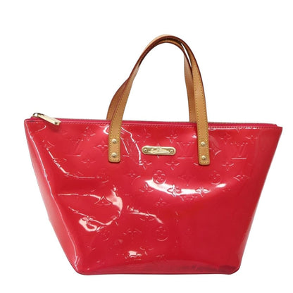Louis Vuitton Bellevue Handbag Monogram Vernis, PINK, PATENT_LEATHER, Tote bag