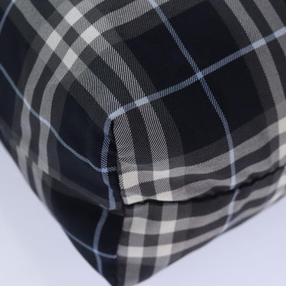 Burberry Nova Check Blue Label Nylon, Black, Nylon, Clutch