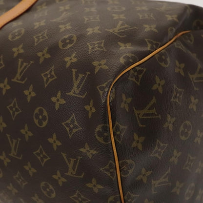 Louis Vuitton Keepall Bag Monogram Canvas, BROWN, CANVAS, Travel bag
