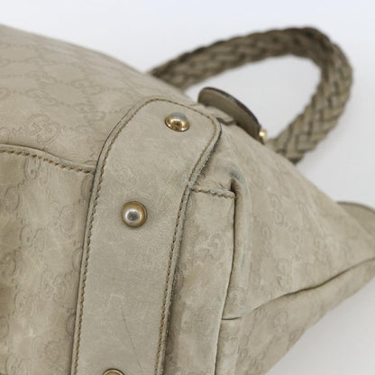 Gucci Pelham Shoulder Bag Leather, BEIGE, LEATHER, Shoulder bag