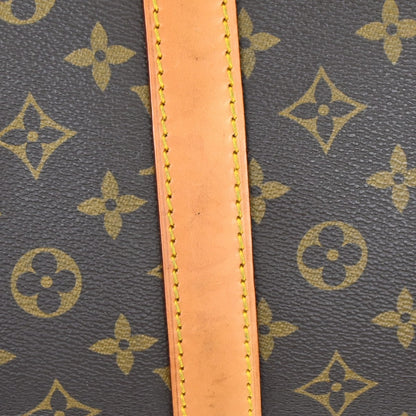 Louis Vuitton Keepall Bag Monogram Canvas, Brown, Canvas, Travel Bag