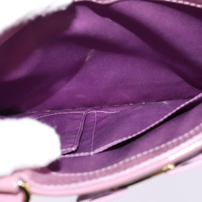 Salvatore Ferragamo Vala Handbag Patent leather, PURPLE, PATENT_LEATHER, Handbag