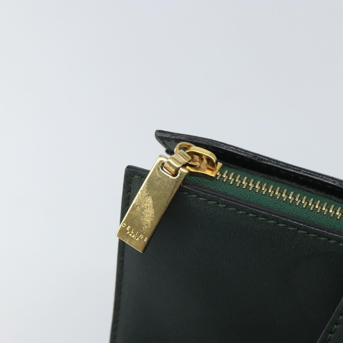 Celine Tote bag Leather, GREEN, LEATHER, Tote bag