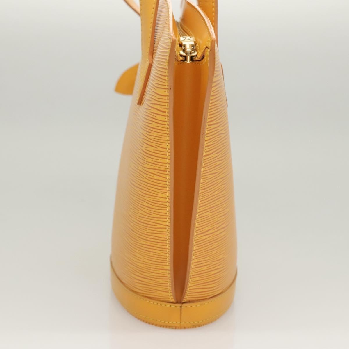 Louis Vuitton Saint Jacques Handbag Epi Leather, YELLOW, LEATHER, Handbag