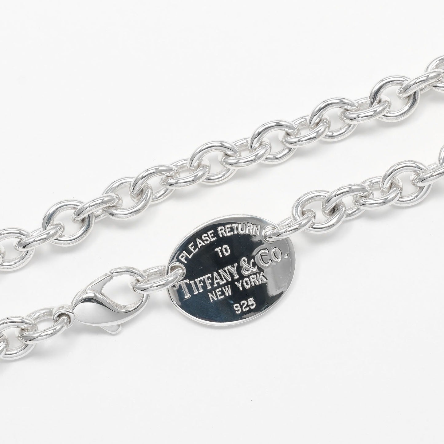 Tiffany & Co. Return to Tiffany Heart Charm Pendant Silver 925, SILVER, SILVER, Necklace